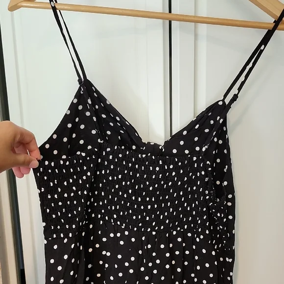 MossimoSupply Co Black/White Polka Dot Dress - Picture 4 of 4